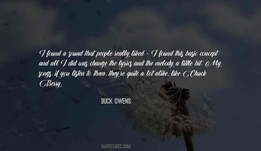 Buck Owens Quotes #1816879