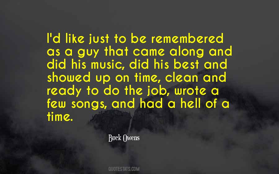 Buck Owens Quotes #1843714