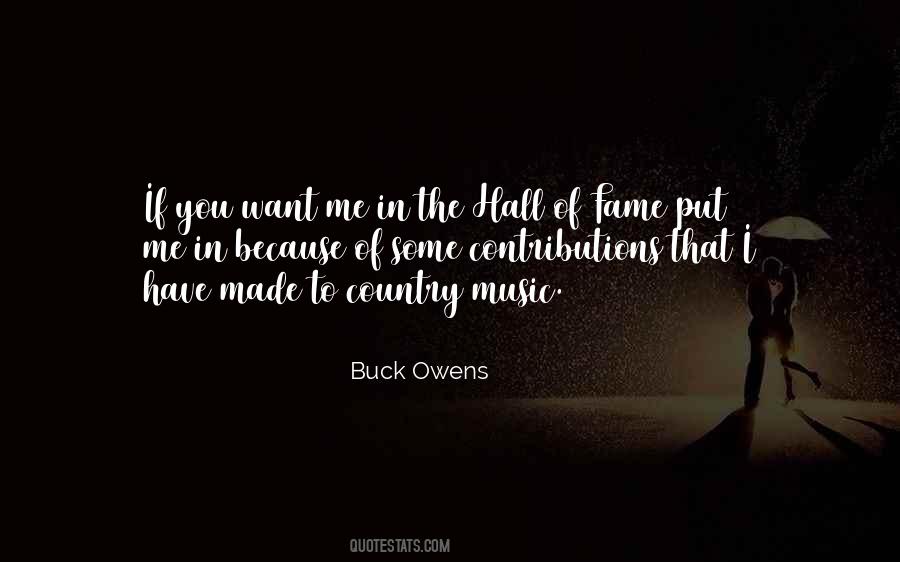 Buck Owens Quotes #716285