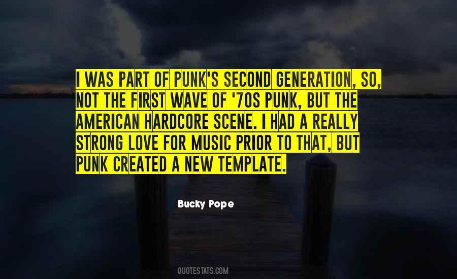 Bucky Pope Quotes #308118