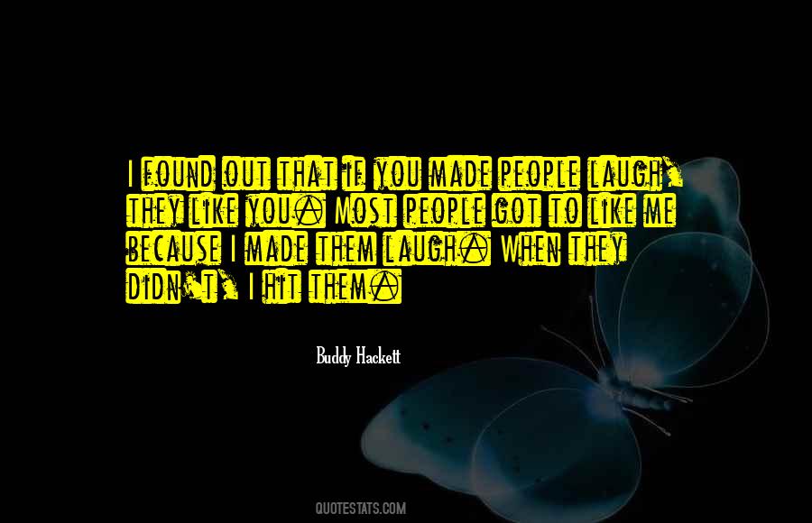 Buddy Hackett Quotes #1669728