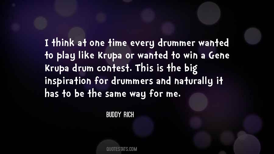 Buddy Rich Quotes #1667442