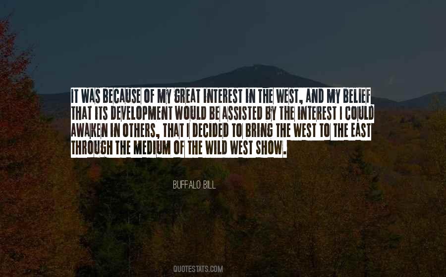 Buffalo Bill Quotes #1311152