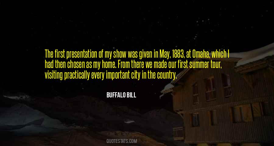 Buffalo Bill Quotes #213713