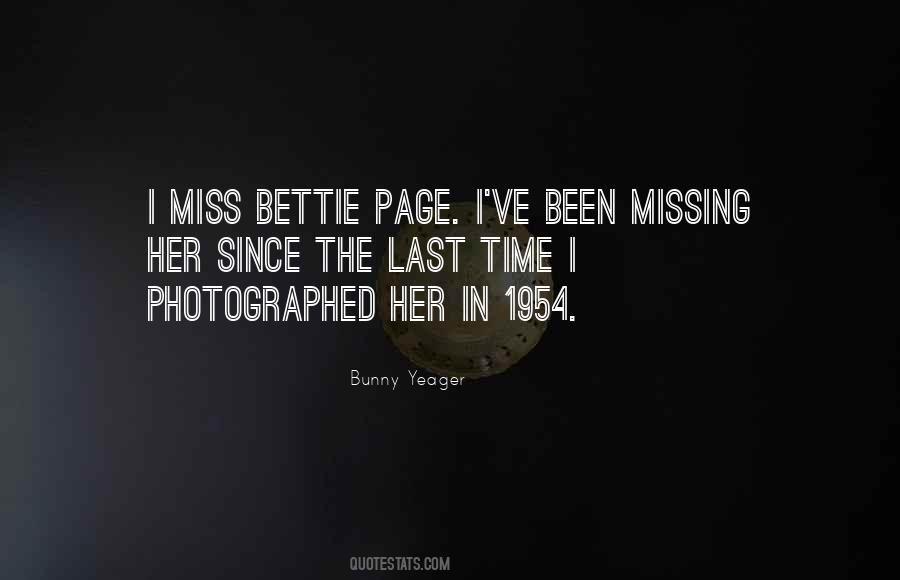 Bunny Yeager Quotes #1006431