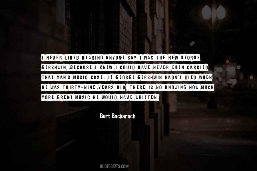 Burt Bacharach Quotes #1545352