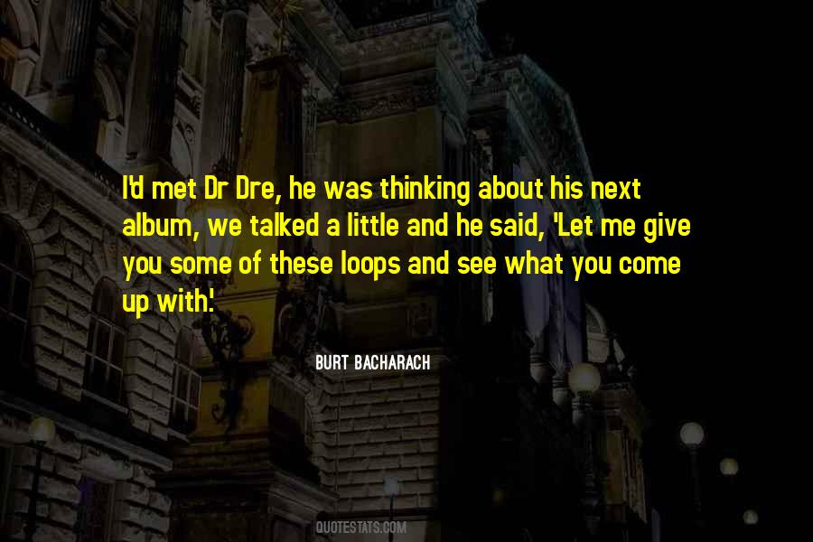 Burt Bacharach Quotes #719759