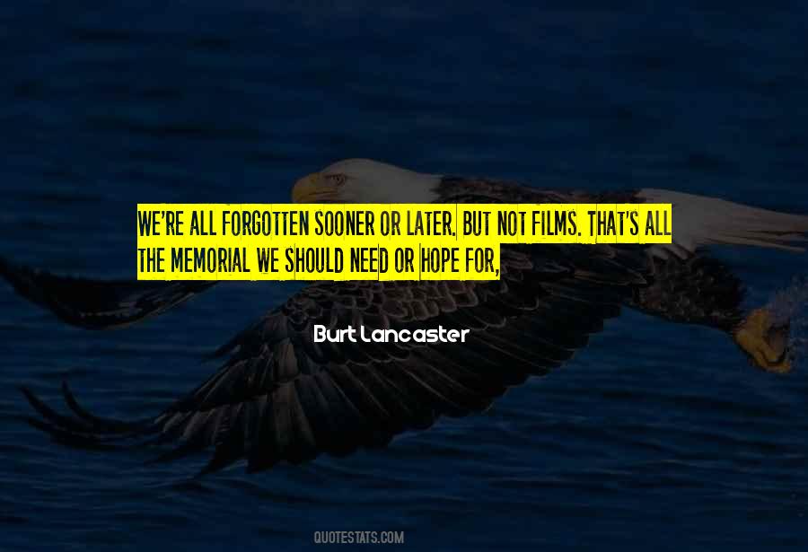 Burt Lancaster Quotes #46056