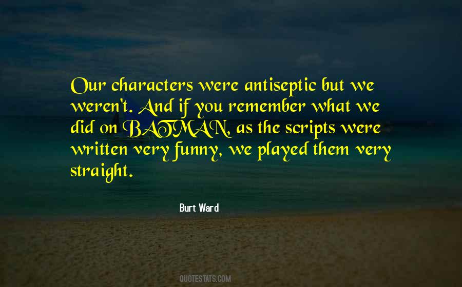 Burt Ward Quotes #252811