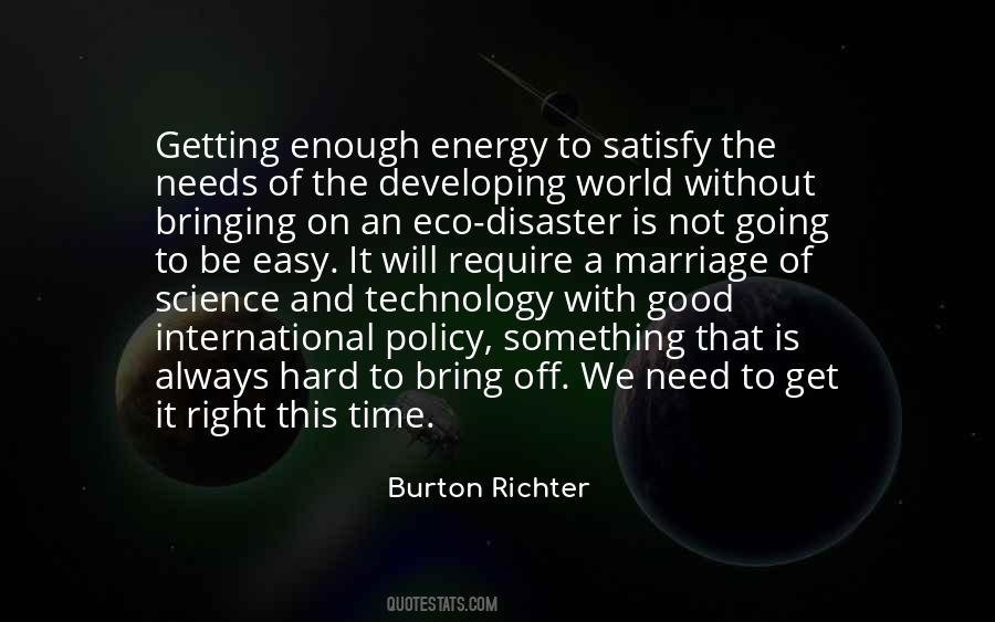 Burton Richter Quotes #110548