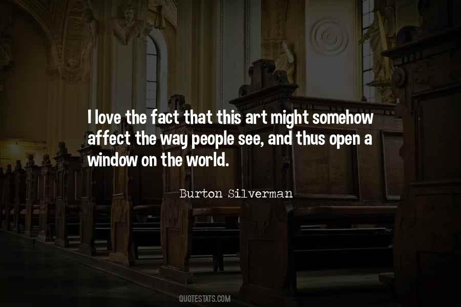 Burton Silverman Quotes #1040511