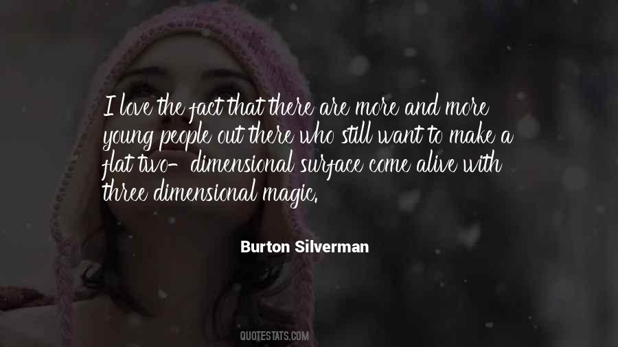 Burton Silverman Quotes #651335