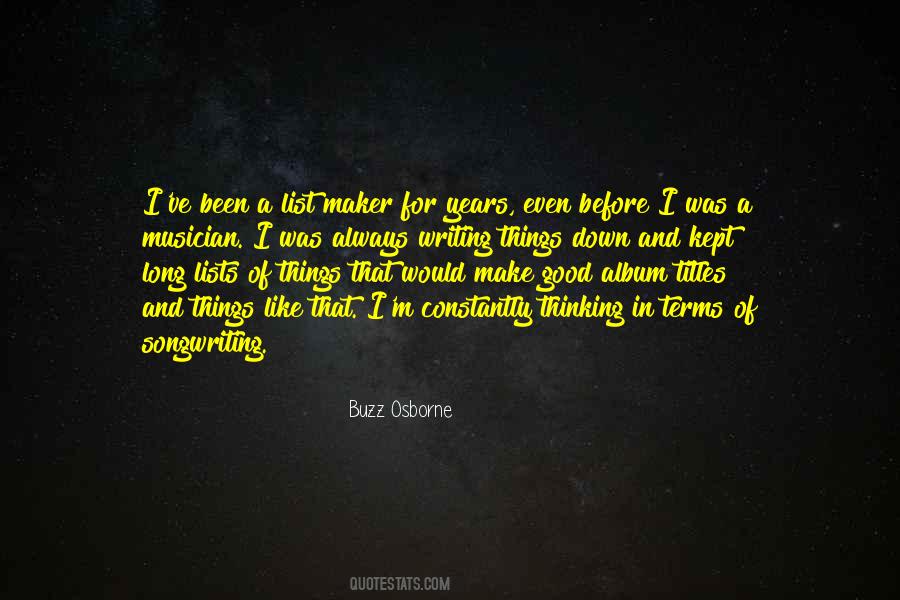 Buzz Osborne Quotes #1846422