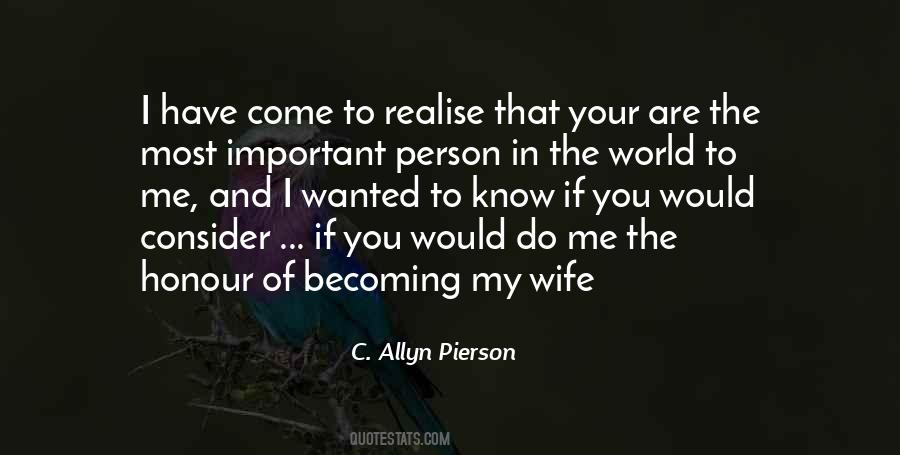 C. Allyn Pierson Quotes #189128