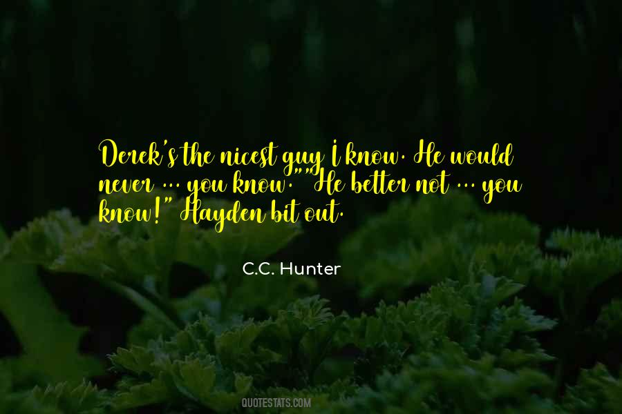 C.C. Hunter Quotes #893054