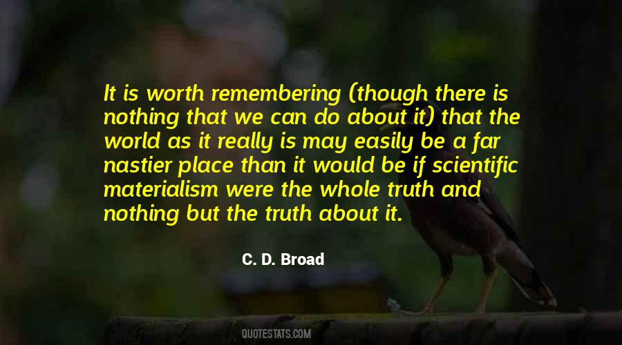 C. D. Broad Quotes #680086