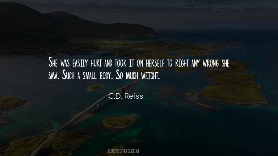 C.D. Reiss Quotes #1405573