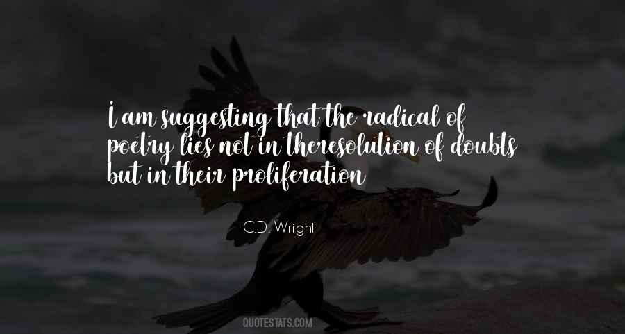 C.D. Wright Quotes #1540599
