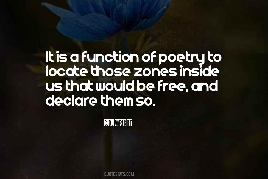 C.D. Wright Quotes #1817023