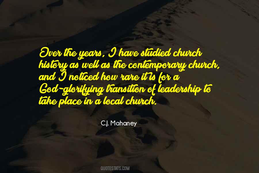C.J. Mahaney Quotes #81966
