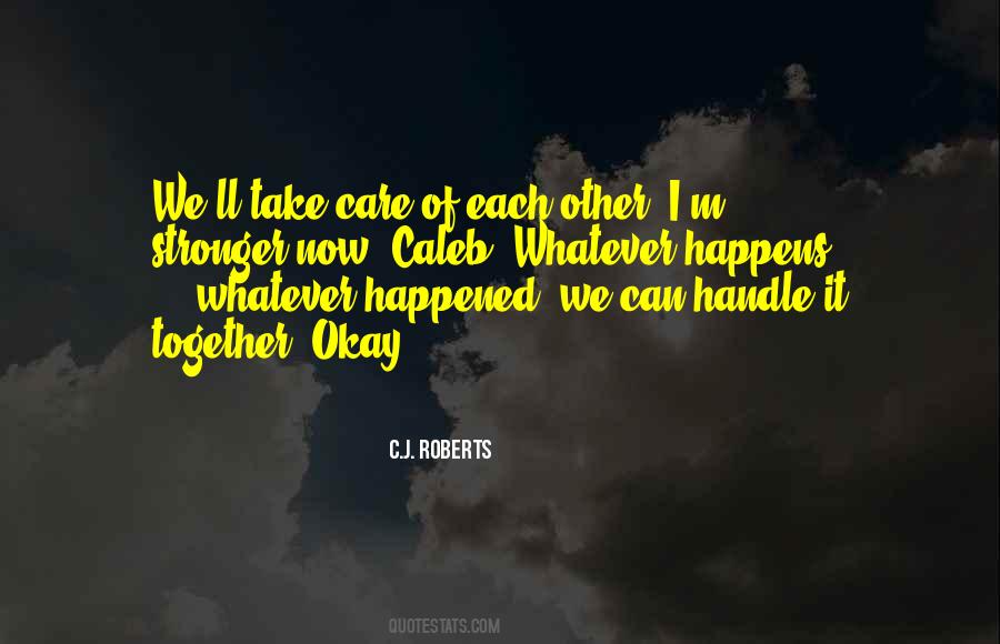 C.J. Roberts Quotes #382950