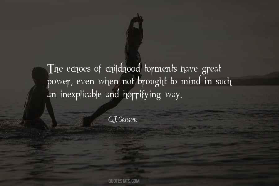 C.J. Sansom Quotes #1771788