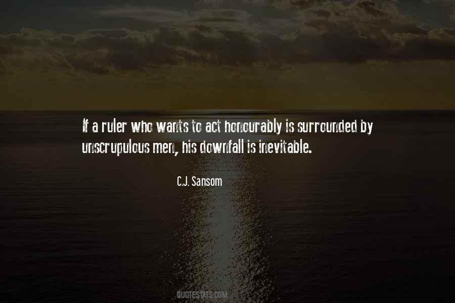 C.J. Sansom Quotes #290512