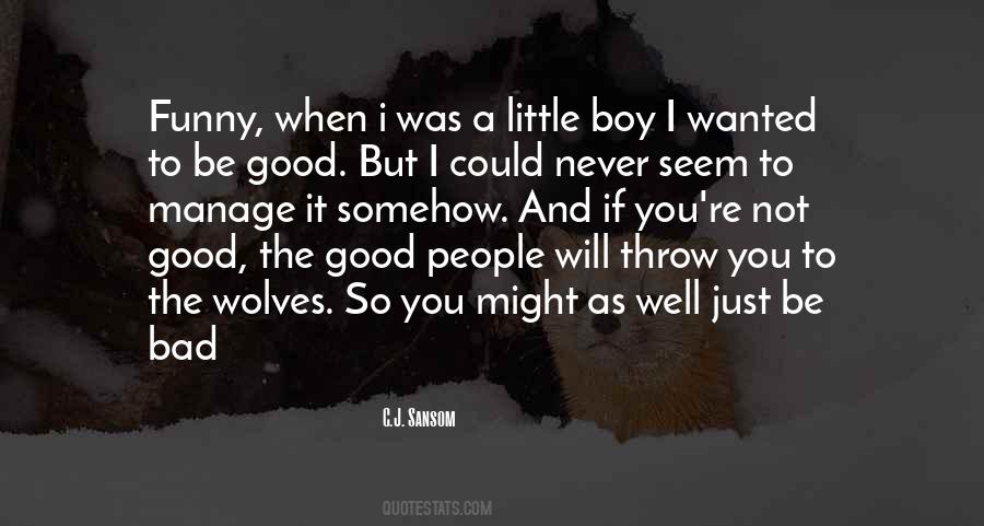 C.J. Sansom Quotes #459046