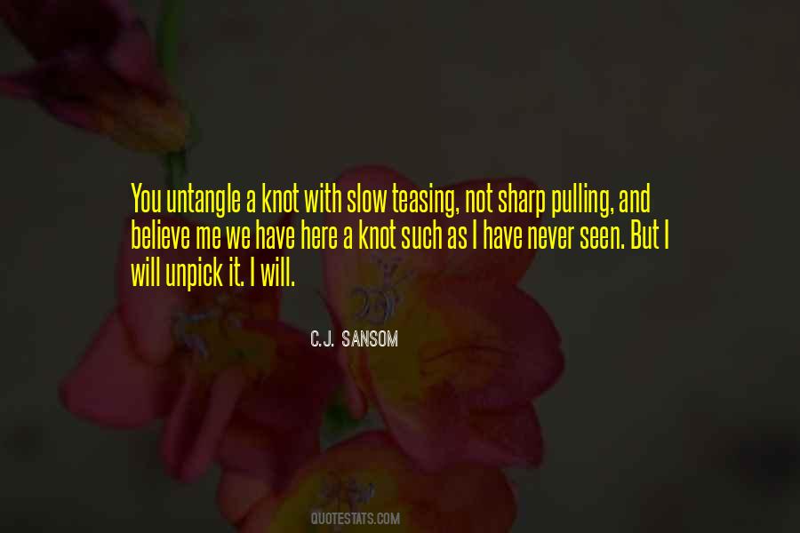 C.J. Sansom Quotes #620493