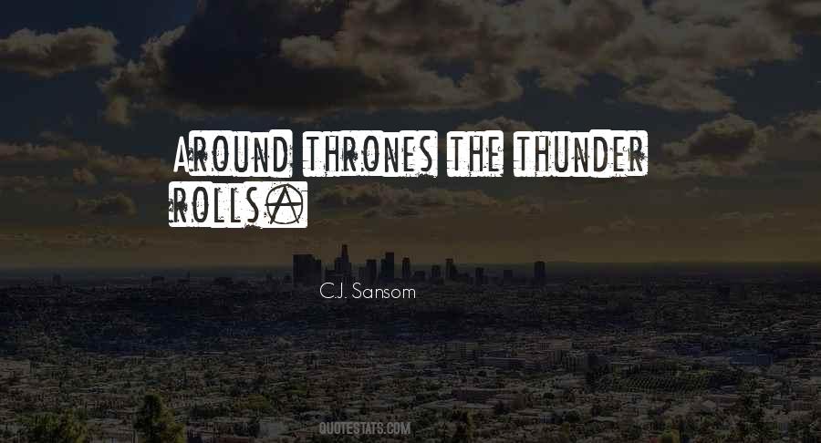 C.J. Sansom Quotes #774130
