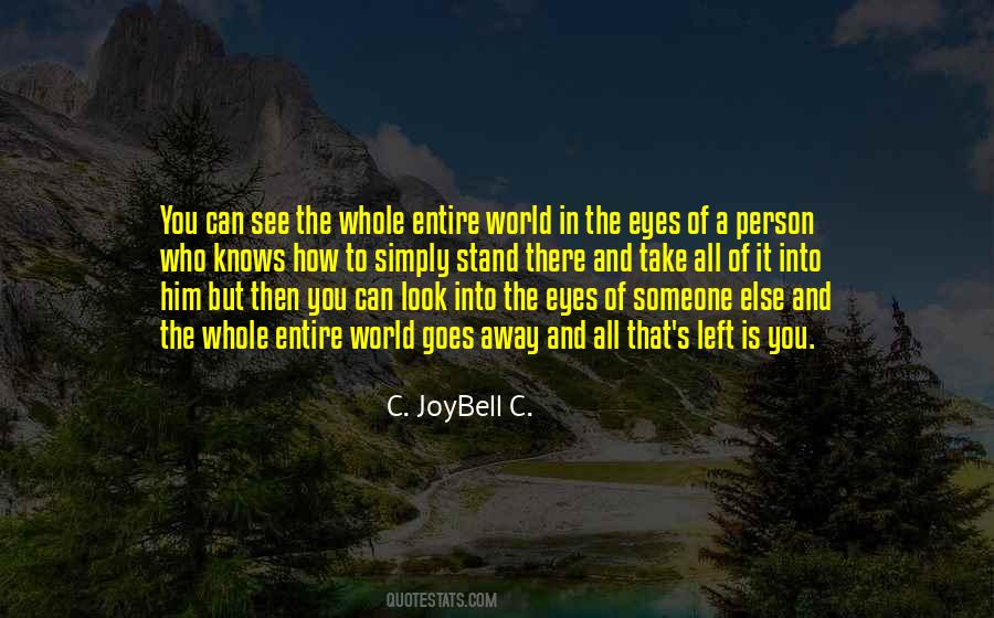 C. JoyBell C. Quotes #1328855
