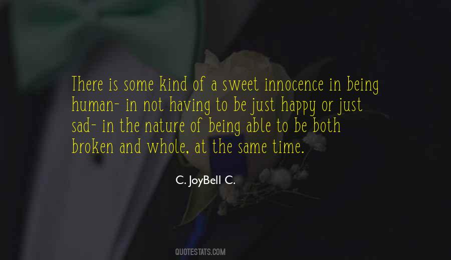 C. JoyBell C. Quotes #21663