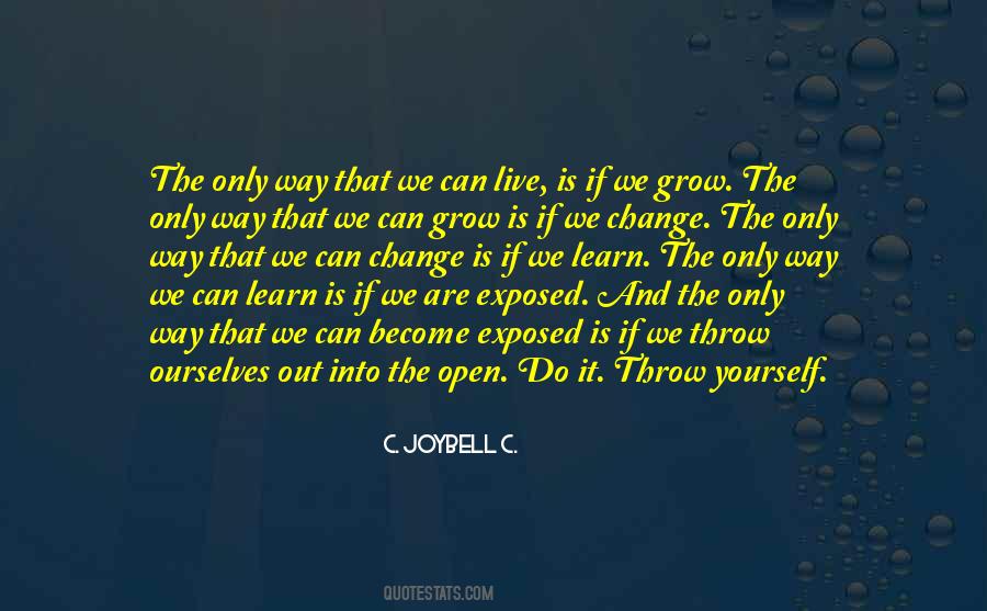 C. JoyBell C. Quotes #580137