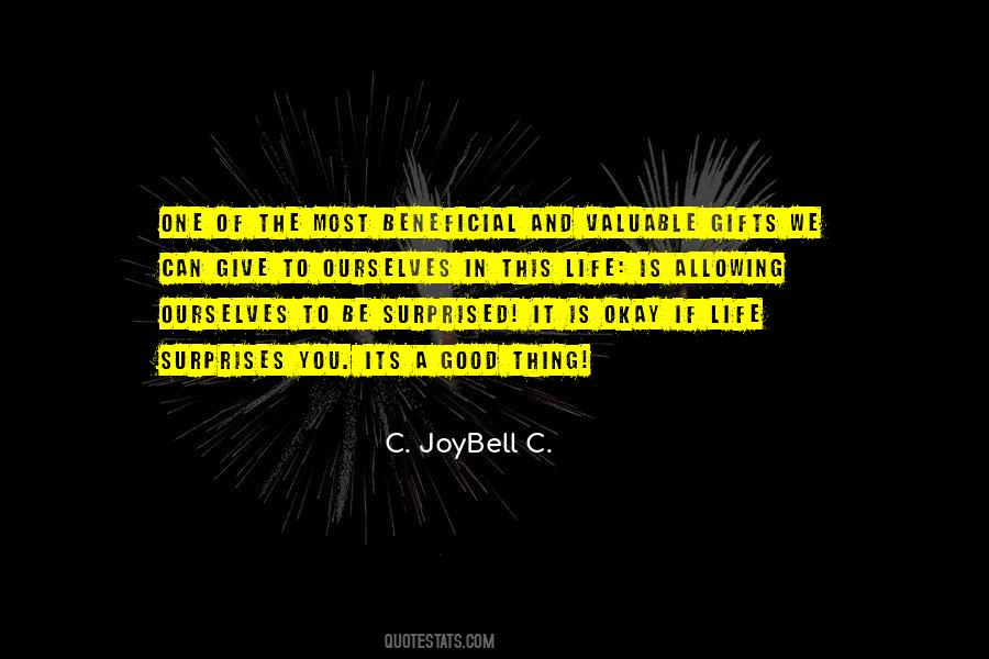 C. JoyBell C. Quotes #858821