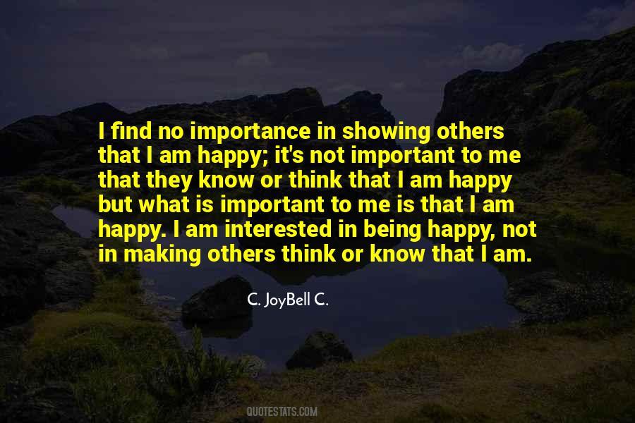 C. JoyBell C. Quotes #926779