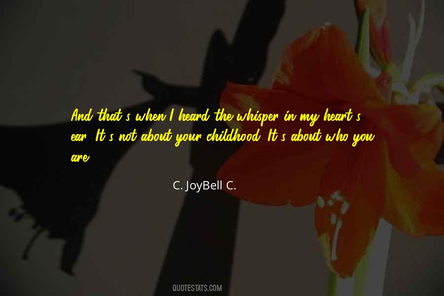 C. JoyBell C. Quotes #965825