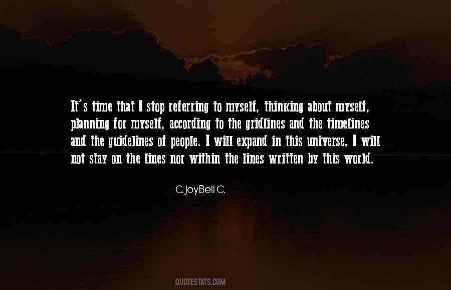 C. JoyBell C. Quotes #975350