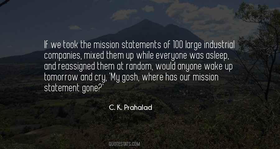 C. K. Prahalad Quotes #1843647