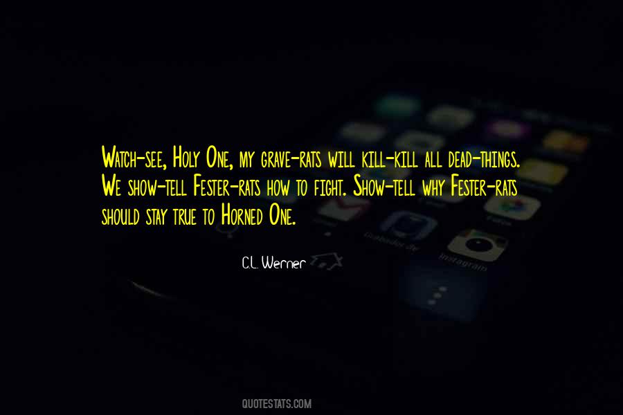 C.L. Werner Quotes #1011508