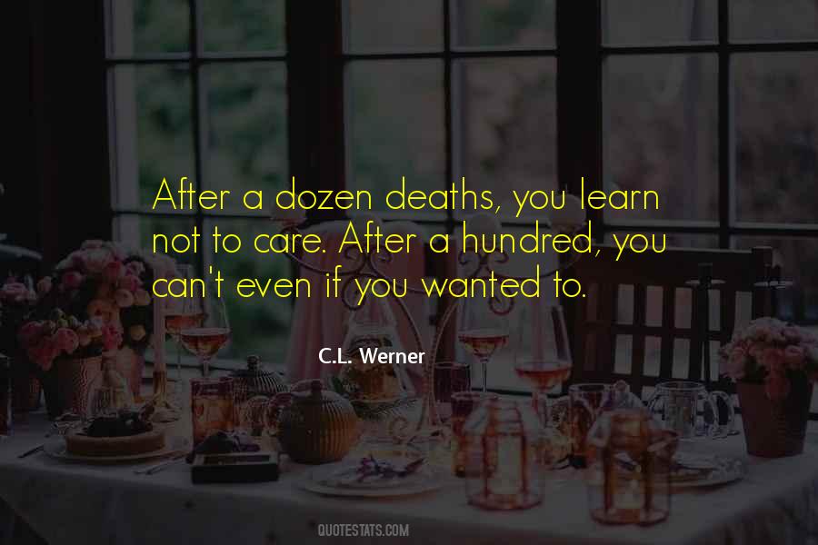 C.L. Werner Quotes #1637344