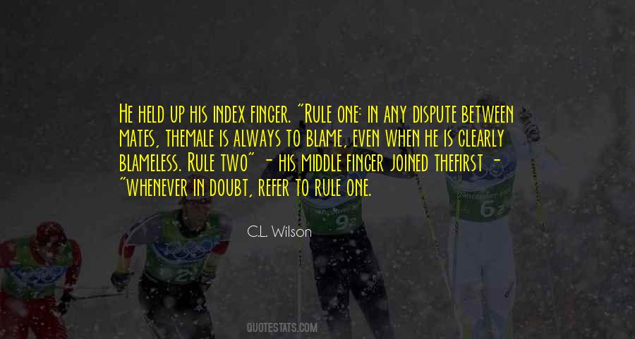 C.L. Wilson Quotes #1388544