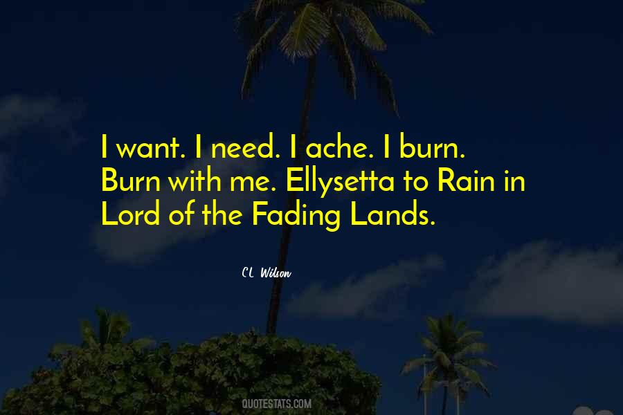 C.L. Wilson Quotes #143940