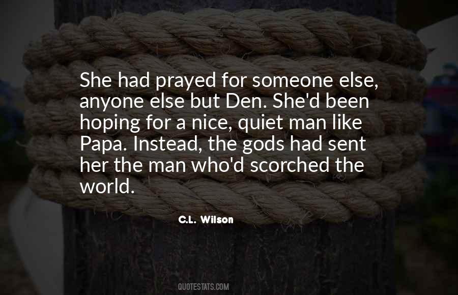C.L. Wilson Quotes #1532091