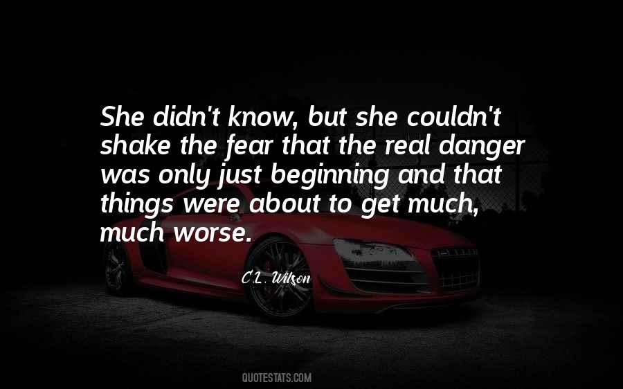 C.L. Wilson Quotes #231627
