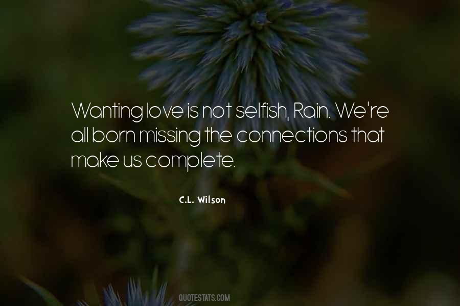 C.L. Wilson Quotes #269445