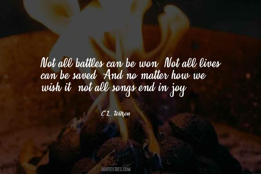 C.L. Wilson Quotes #511389