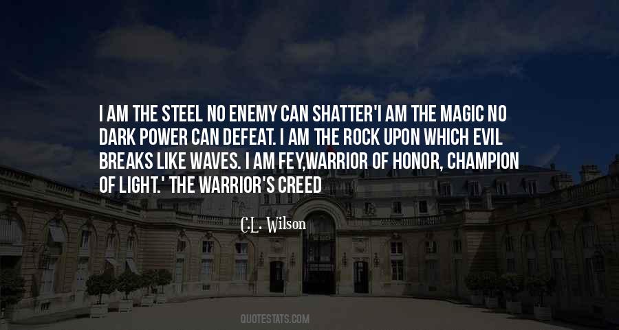 C.L. Wilson Quotes #592805