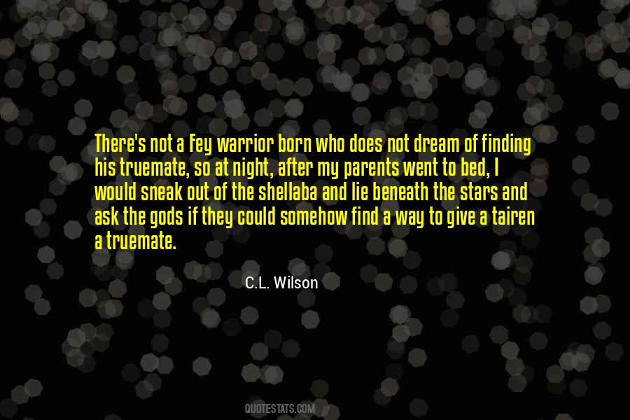 C.L. Wilson Quotes #619274