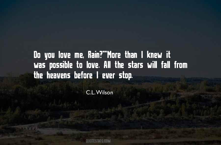 C.L. Wilson Quotes #644117
