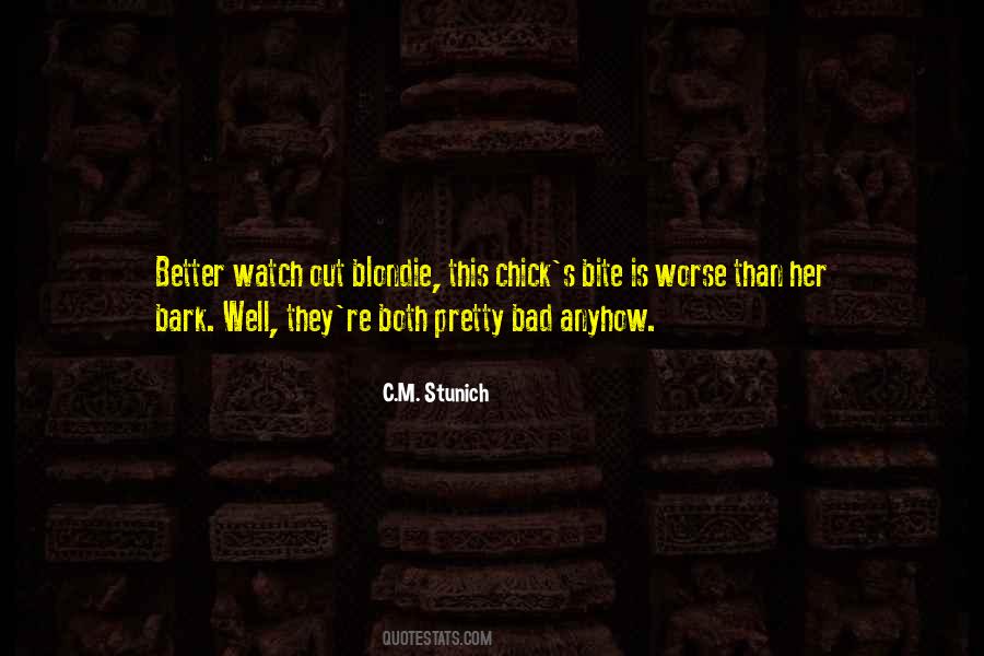 C.M. Stunich Quotes #182068